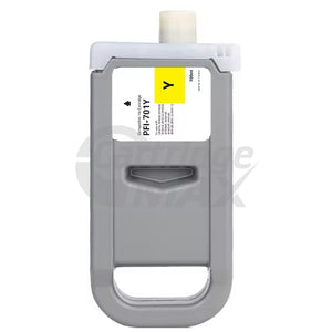 Generic Canon PFI-701Y Yellow Ink Cartridge - 700ML