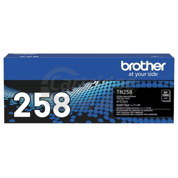 Brother TN-258BK Original Black Toner Cartridge