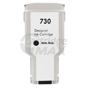 HP 730 Generic Matte Black 300ML DesignJet Inkjet Cartridge P2V71A / 3ED51A