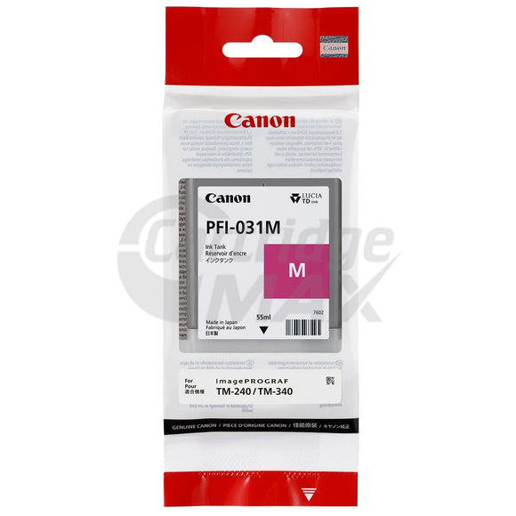 Original Canon PFI-031M Magenta Ink Tank 55ml