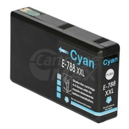 Epson 788XXL Generic Cyan Ink Cartridge - 4,000 pages [C13T788292]