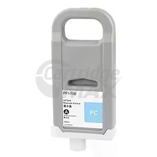 Generic Canon PFI-706PC Photo Cyan Ink Cartridge - 700ML