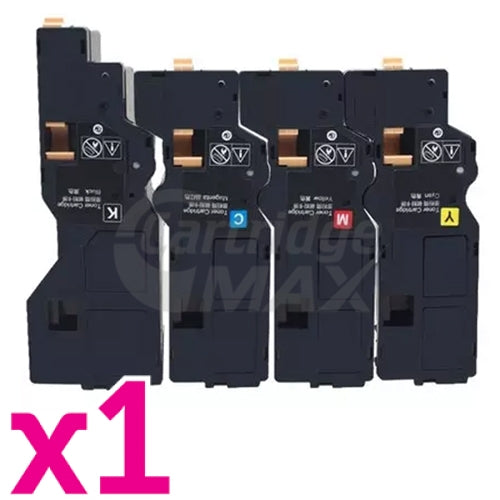 4 Pack Fujifilm Apeos C325 dw / C325 z, ApeosPrint C325 dw Generic Toner Cartridges CT203486-CT203489 [1BK,1C,1M,1Y]