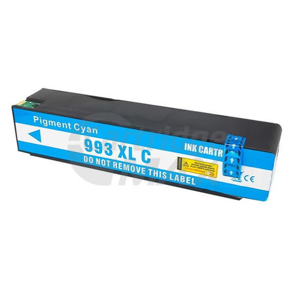 HP 993X Generic Cyan High Yield Ink Cartridge M0J92AA - 16,000 Pages