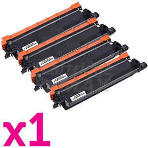 4 Pack Brother TN-258XL Generic High Yield Toner Cartridges Combo [1BK,1C,1M,1Y]