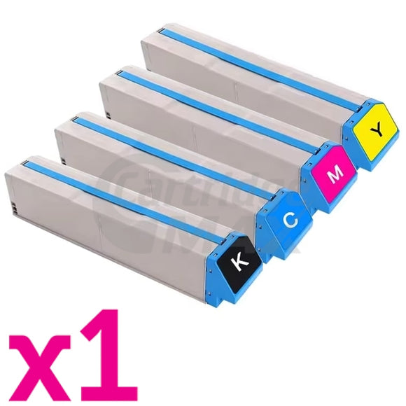 4 Pack Generic OKI C911 / C931 / C941 Toner Cartridges (45536429-45536432)