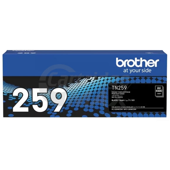 Brother TN-259 BK Original Black Super High Yield Toner Cartridge