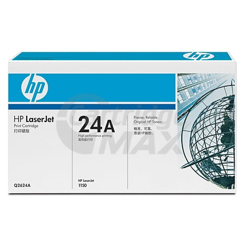 HP Q2624A (24A) Original Black Toner Cartridge - 2,500 Pages