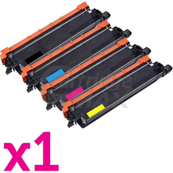 4 Pack Brother TN-259 Generic Super High Yield Toner Cartridges Combo [1BK,1C,1M,1Y]