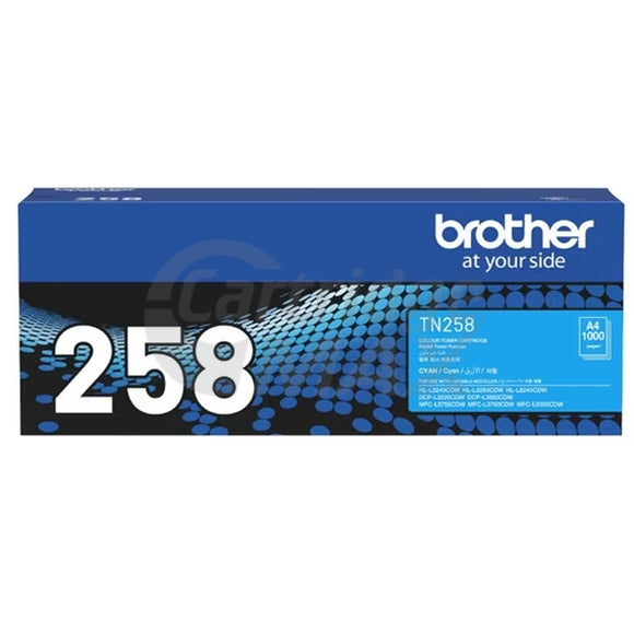 Brother TN-258C Original Cyan Toner Cartridge