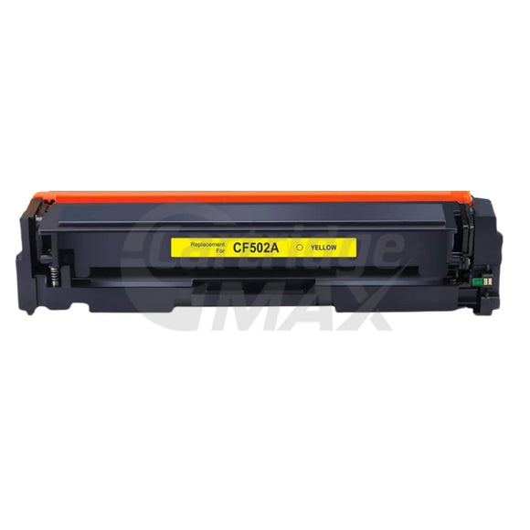 HP CF502A (202A) Generic Yellow Toner Cartridge - 1,300 Pages