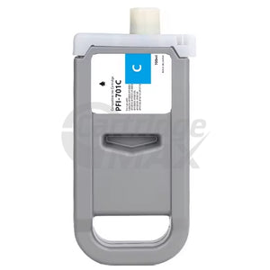 Generic Canon PFI-701C Cyan Ink Cartridge - 700ML