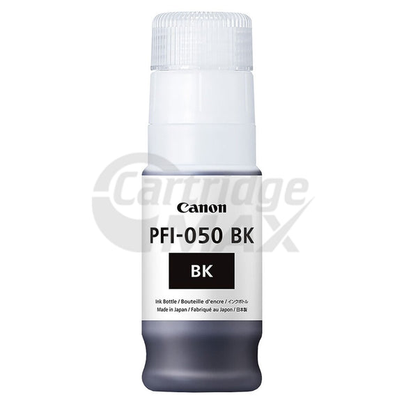 Original Canon PFI-050BK Black Ink Bottle 70ml