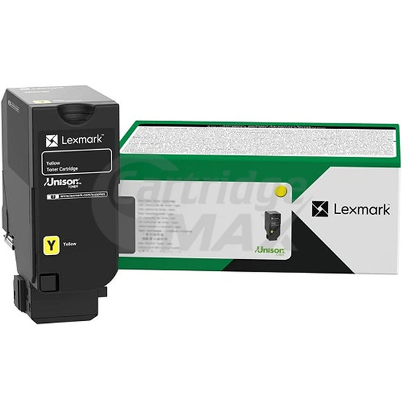 Lexmark (71C10Y0) Original CS730 / CX730 / CX735 Yellow Return Program ...