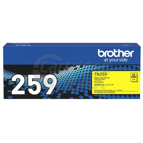 Brother TN-259Y Original Yellow Super High Yield Toner Cartridge