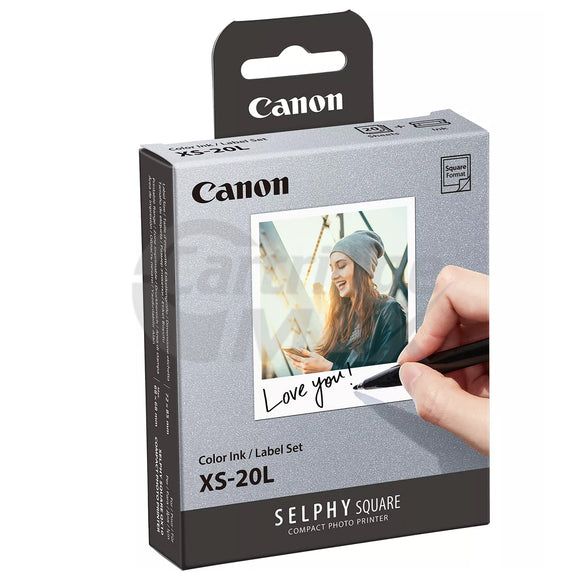 Canon XS-20L Original Ink & Paper Pack - 20 Prints