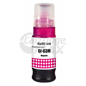 Generic Canon GI63M Magenta Ink Bottle - 70ML