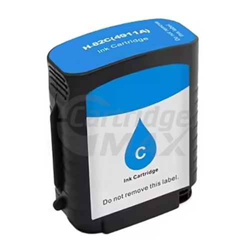 HP 82 Generic Cyan Inkjet Cartridge C4911A - 3,200 Pages