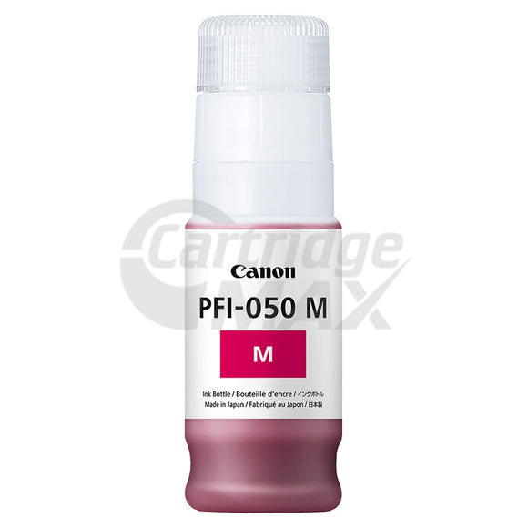 Original Canon PFI-050M Magenta Ink Bottle 70ml