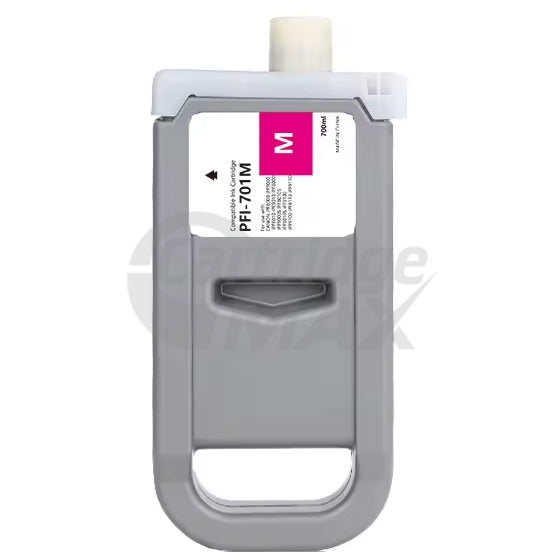 Generic Canon PFI-701M Magenta Ink Cartridge - 700ML