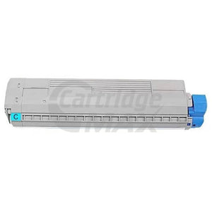 OKI Generic C810, C810N, C830, C830N Cyan Toner Cartridge - 8,000 Pages (44059135)