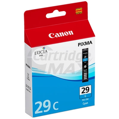 Original Canon PGI-29C Cyan Ink Cartridge