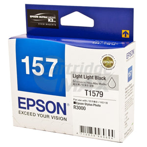 Epson 157 T1579 Light Light Black Original Ink Cartridge [C13T157990]