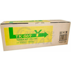 1 x Original Kyocera TK-869Y Yellow Toner TASKalfa 250ci, TASKalfa 300ci