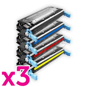 3 sets of 4 Pack HP Q5950A-Q5953A (643A) Generic Toner Cartridges [3BK,3C,3M,3Y]