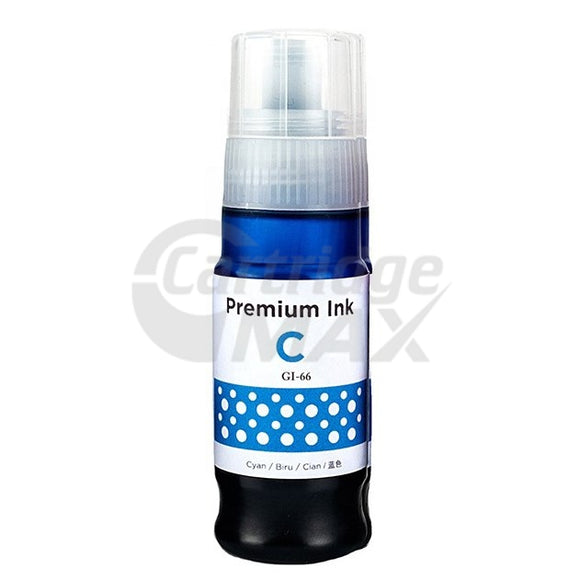 Generic Canon GI-66C Cyan Ink Bottle 135ml