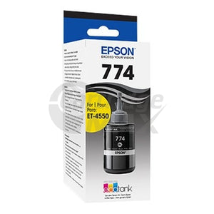 Original Epson T774 EcoTank Black Ink Bottle