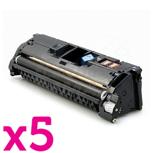 5 x Canon LBP 5200 / MFC 8180 (CART-301BK) Generic Black Toner Cartridge