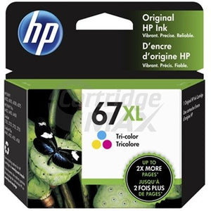 HP 67XL Original Tri-Colour High Yield Inkjet Cartridge 3YM58AA - 200 Pages