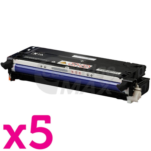 5 x Fuji Xerox DocuPrint C3290FS Generic Black Toner Cartridge