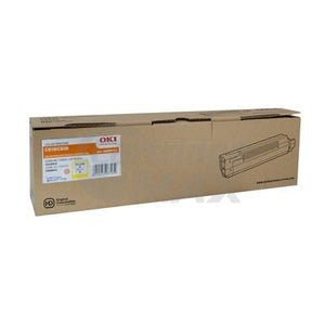 OKI Original C810, C810N, C830, C830N Yellow Toner Cartridge - 8,000 Pages (44059133)