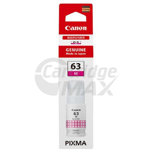 Original Canon GI63M Magenta Ink Bottle