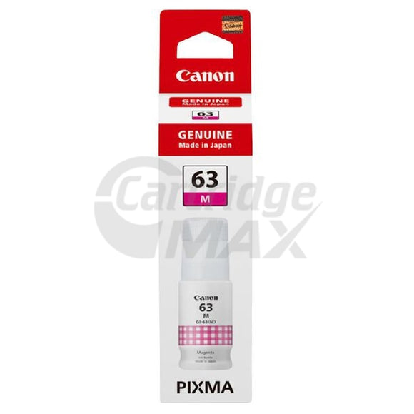 Original Canon GI63M Magenta Ink Bottle