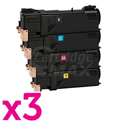 3 sets of 4 Pack Generic Fuji Xerox DocuPrint CP305d,CM305df Toner Cartridges (CT201632-CT201635)