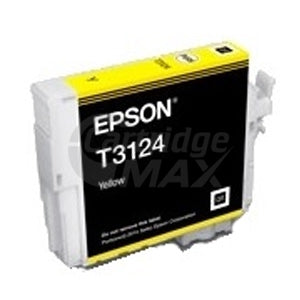 Original Epson T3124 Yellow Ink Cartridge