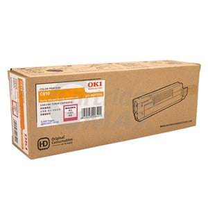 OKI Original C610/ C610N Magenta Toner Cartridge - 6,000 pages (44315310)