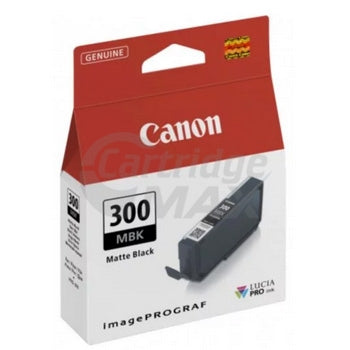 Original Canon PFI-300MBK Matte Black Ink Cartridge