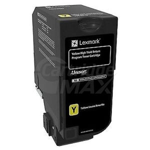 Lexmark 74C6HY0 Original CS725 Yellow High Yield Return Program Toner Cartridge