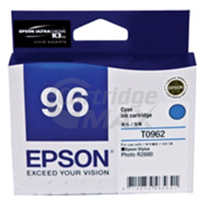 Epson Original T0962 Cyan Ink Cartridge - 940 pages [C13T096290]