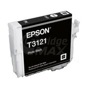 Original Epson T3121 Photo Black Ink Cartridge