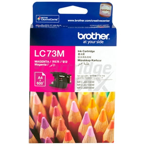 Original Brother LC-73M Magenta Ink Cartridge