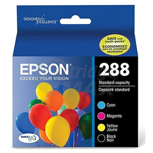 Epson 288 (C13T305692) Original Inkjet Cartridge Value Pack [1BK,1C,1M,1Y]