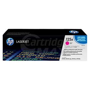 HP CB543A (125A) Original Magenta Toner Cartridge - 1,400 Pages