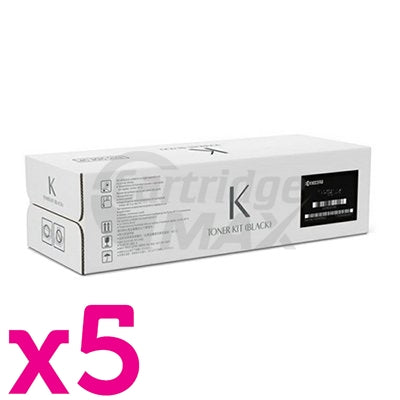 5 x Original Kyocera TK-8739K Black Toner Cartridge