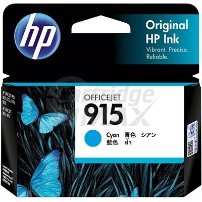 HP 915 Original Cyan Inkjet Cartridge 3YM15AA