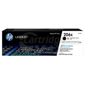 HP 206X W2110X Original Black High Yield Toner Cartridge - 3,150 pages **Box damaged, Never been used**